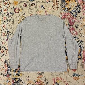 Lauren James Heather Gray Long Sleeve Tee